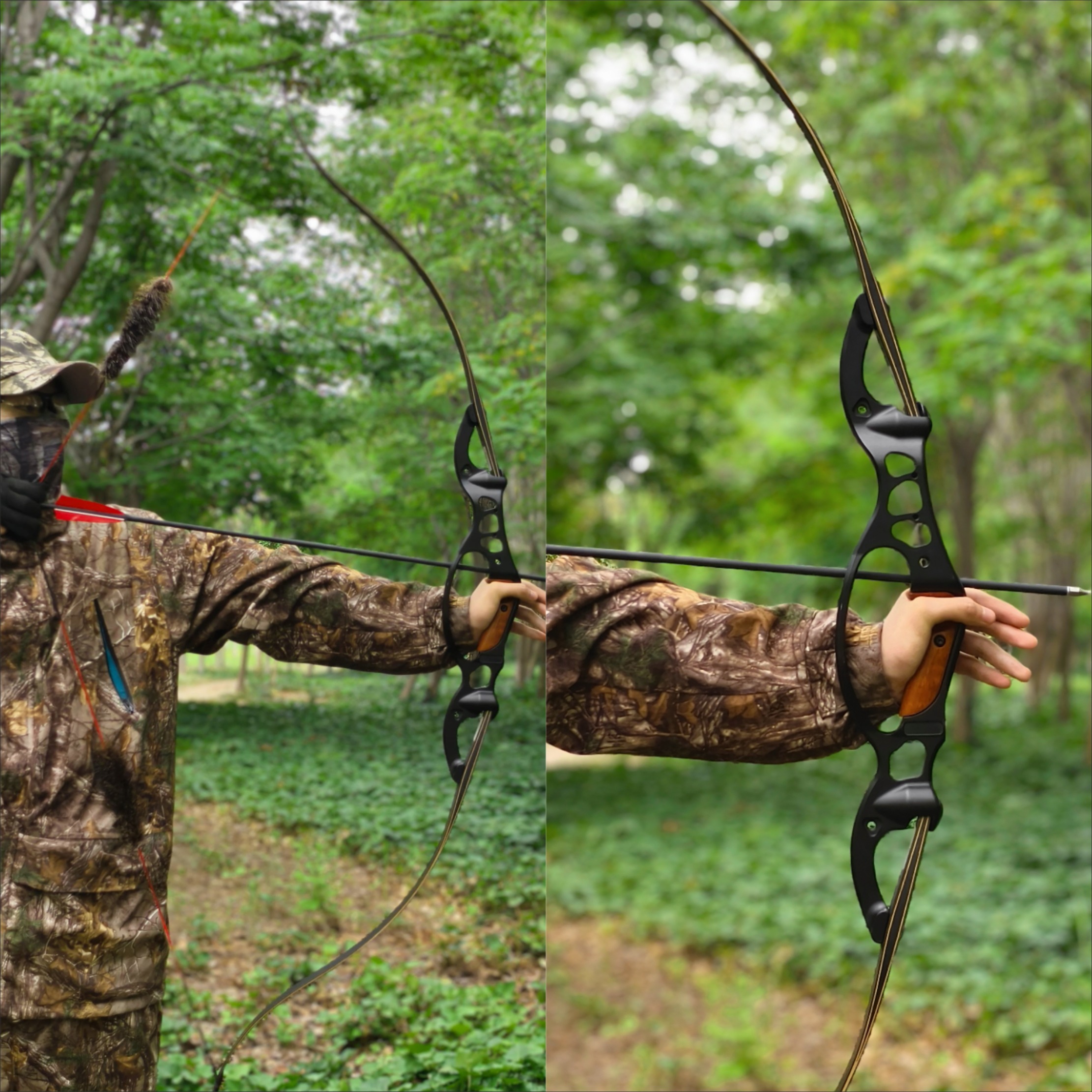 HOYT Tiburon Takedown Recurve Bow and Arrows Set FORMULA