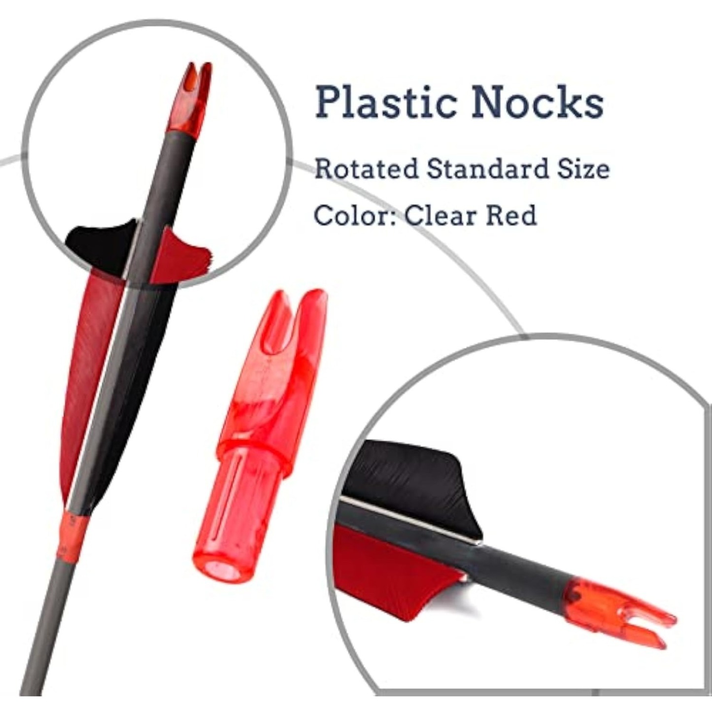 Archery Carbon Arrows Spine 500 with 4" Real Feathers Hunting Target