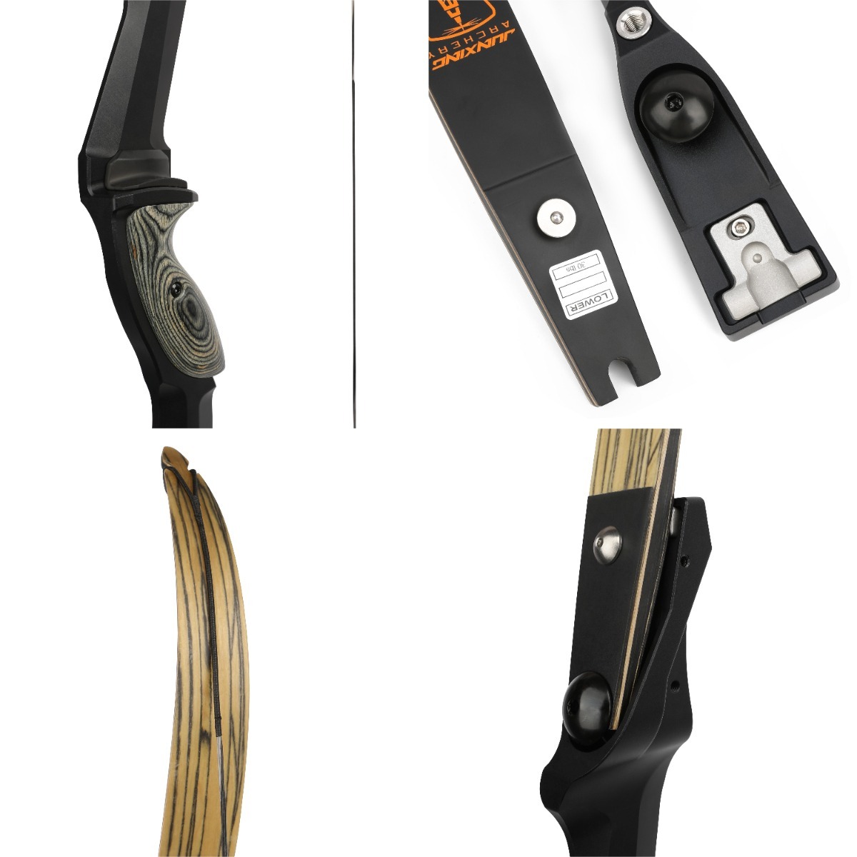 Junxing F261ILF Hunting Recurve Bow Set 30-60lbs LH RH PHAROX 