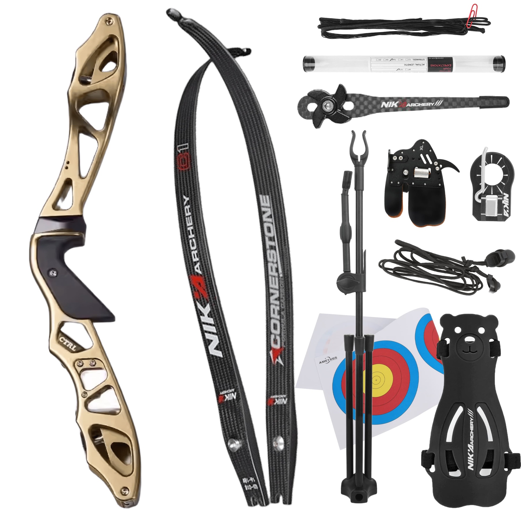 16-56lbs ILF Recurve Bow Arrow Archery Shooting Target