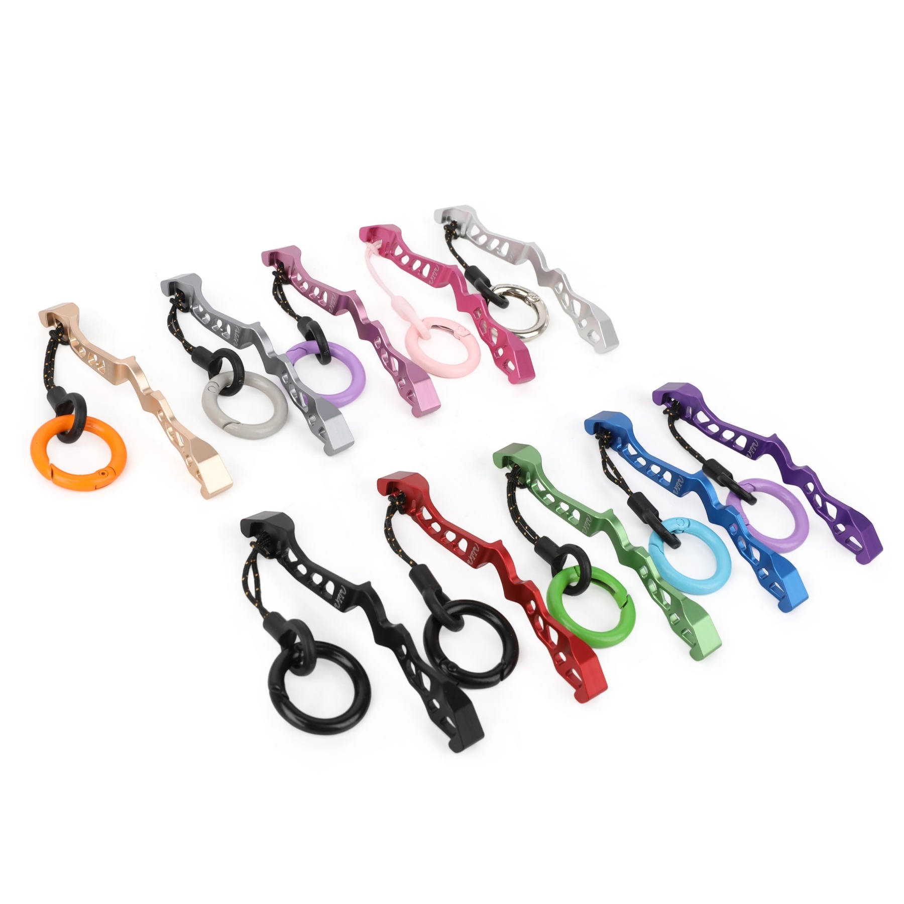 CNC Archery Keychain Miniature Recurve Bow Riser Design