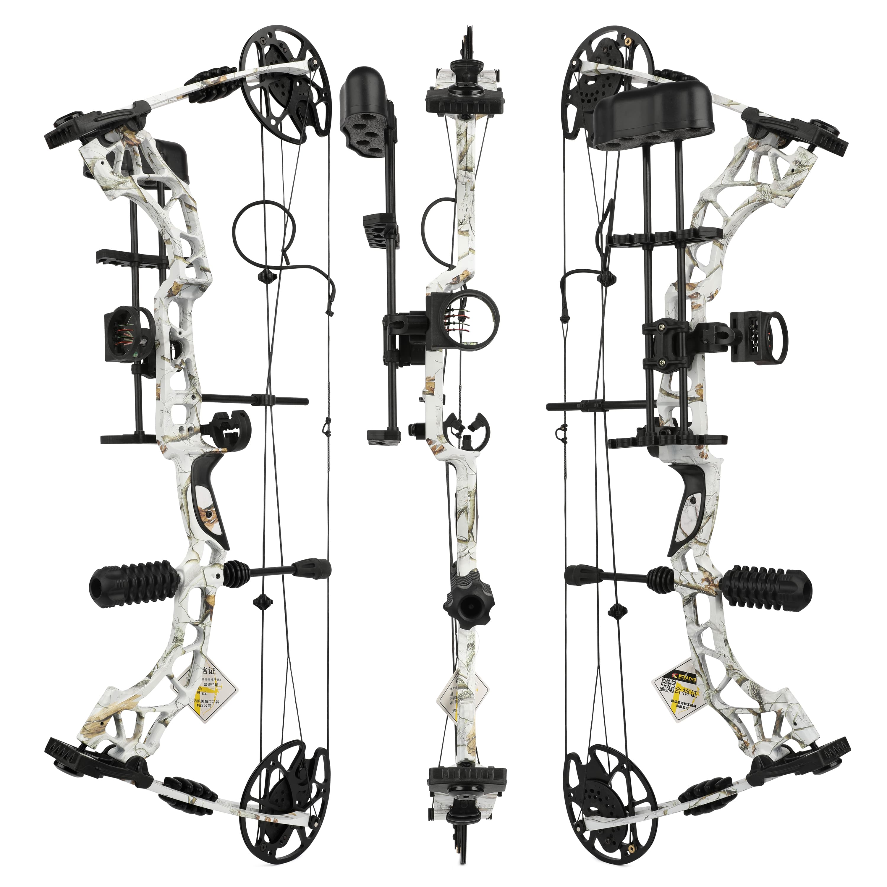 KAIMEI QIN Compound Bow Arrows Set 35-70lbs Archery Shooting Hunting