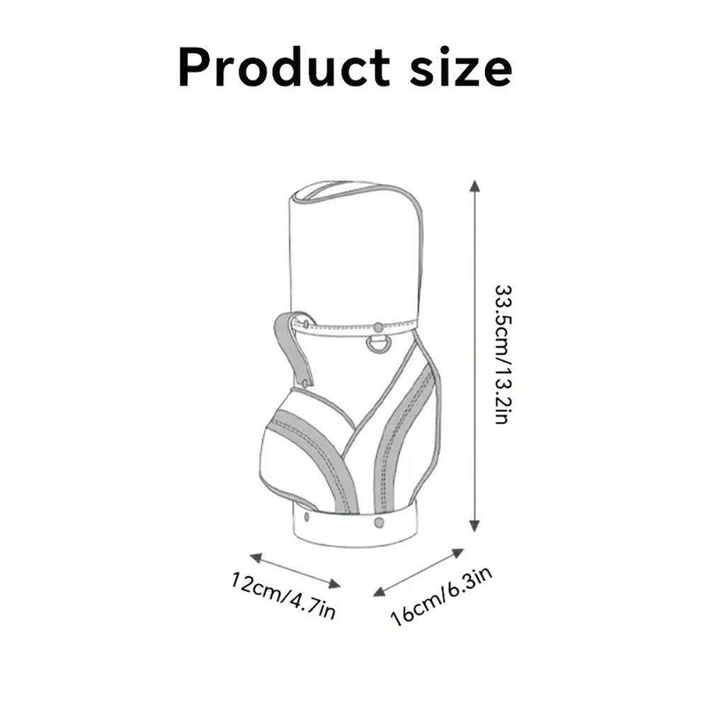 Portable Golf Handbag Ultra-Light Mini Pouch Bag Outdoor Practice Game
