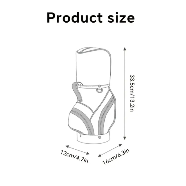 Portable Golf Handbag Ultra-Light Mini Pouch Bag Outdoor Practice Game