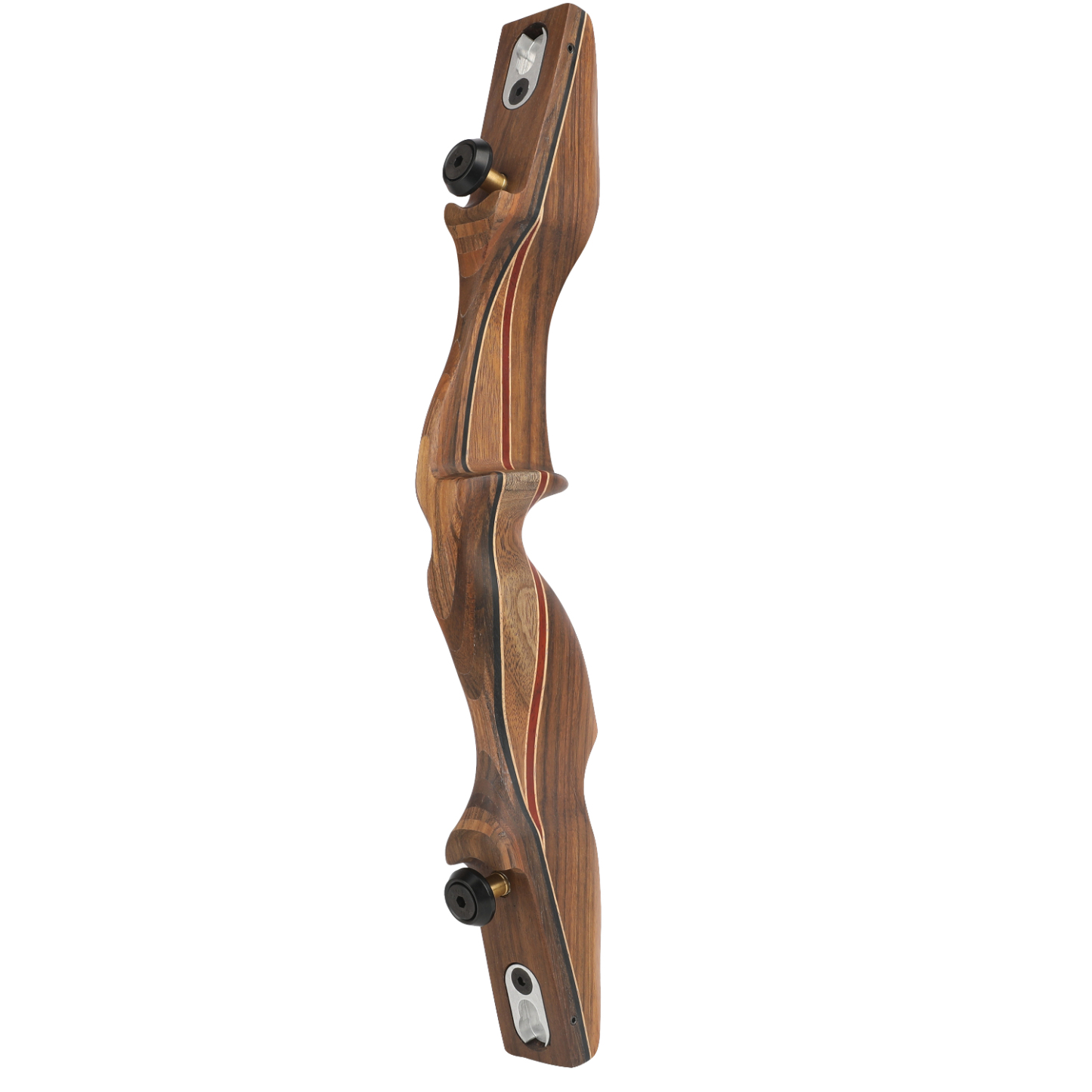 ILF Recurve Bow Riser 17" Ebony Wood