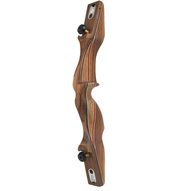 ILF Recurve Bow Riser 17" Ebony Wood