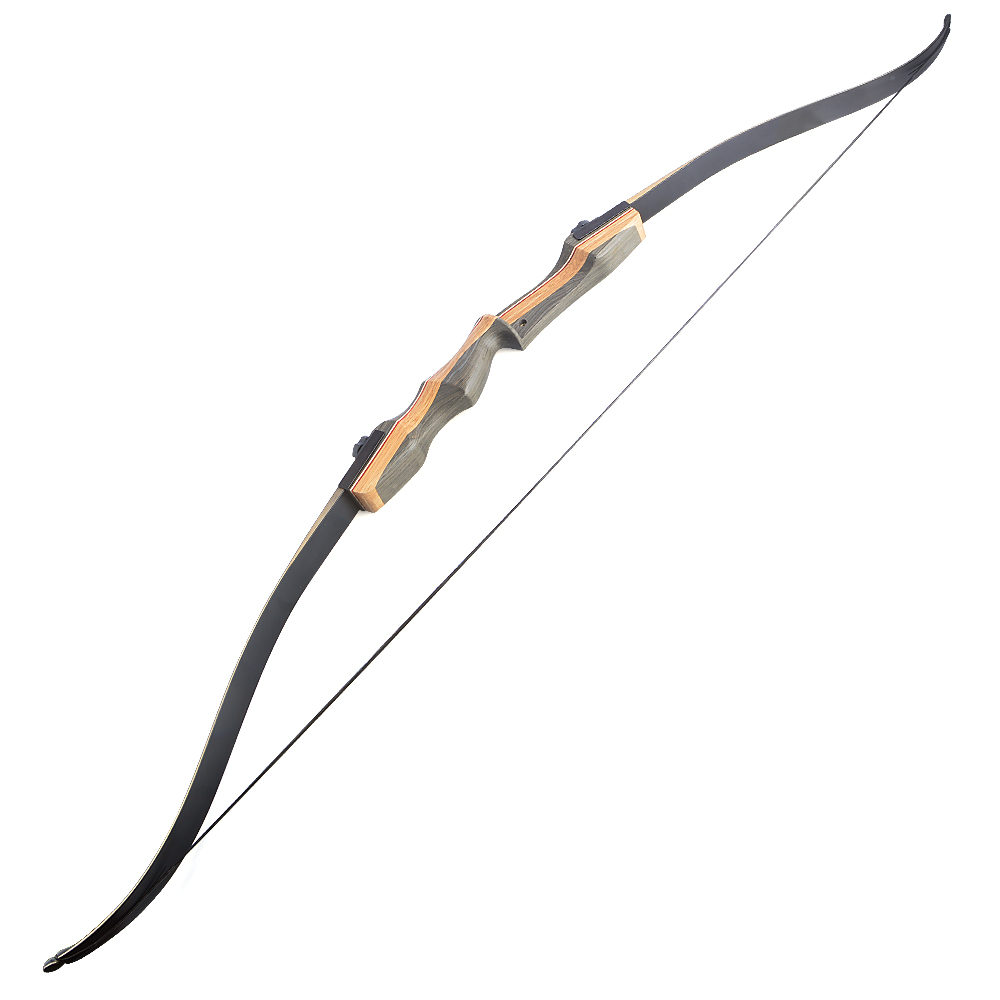 62" Takedown Recurve Bow 50lbs, High-Density Tech Wood & Bamboo Core