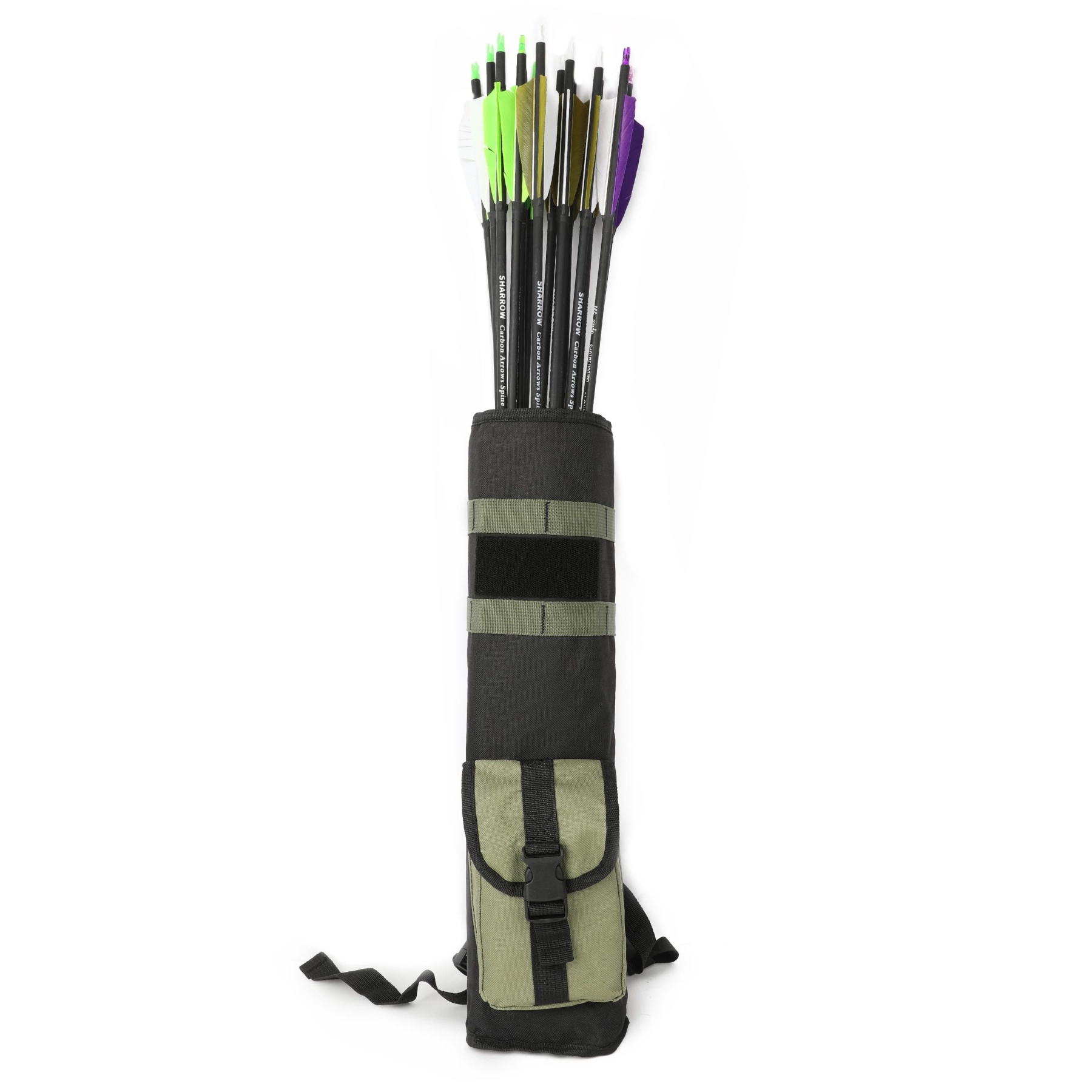 Traditional Back Quiver for Archery Hunting