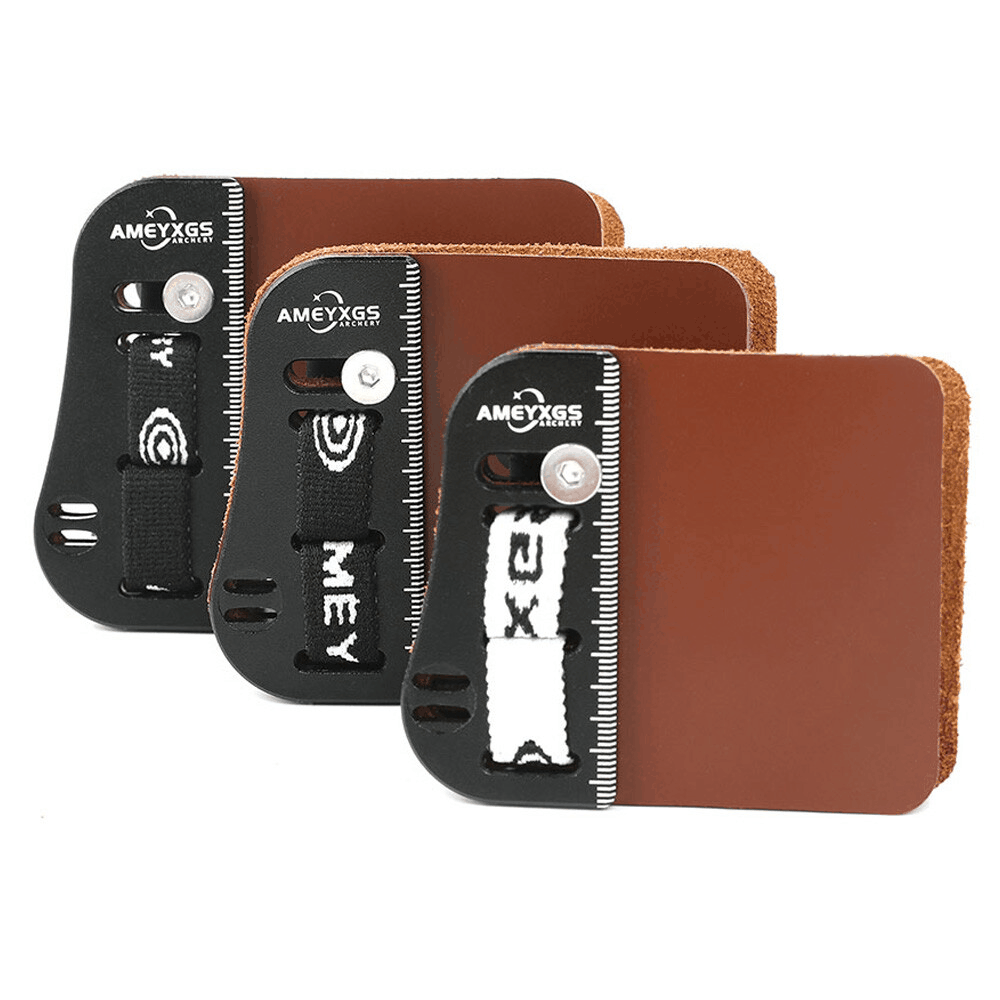 Archery AH5 Finger Guard Tab Protector Gear Cow Leather RH LH Recurve Bow Hunting