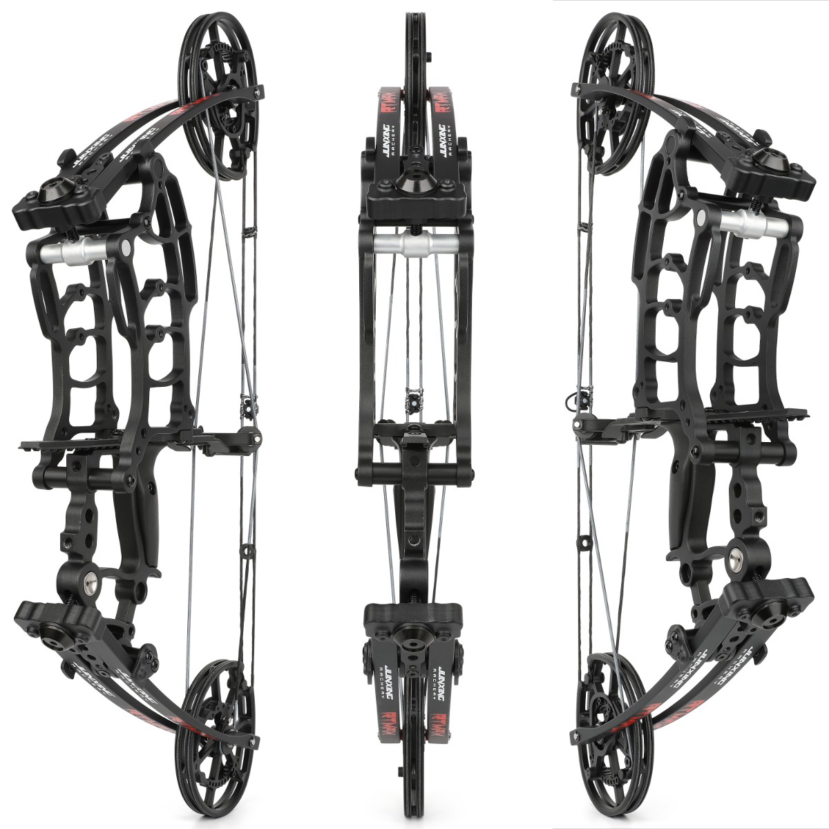 Junxing M109ka Dual-Use Compound Bow 27'' Hunting Steel Ball Arrows