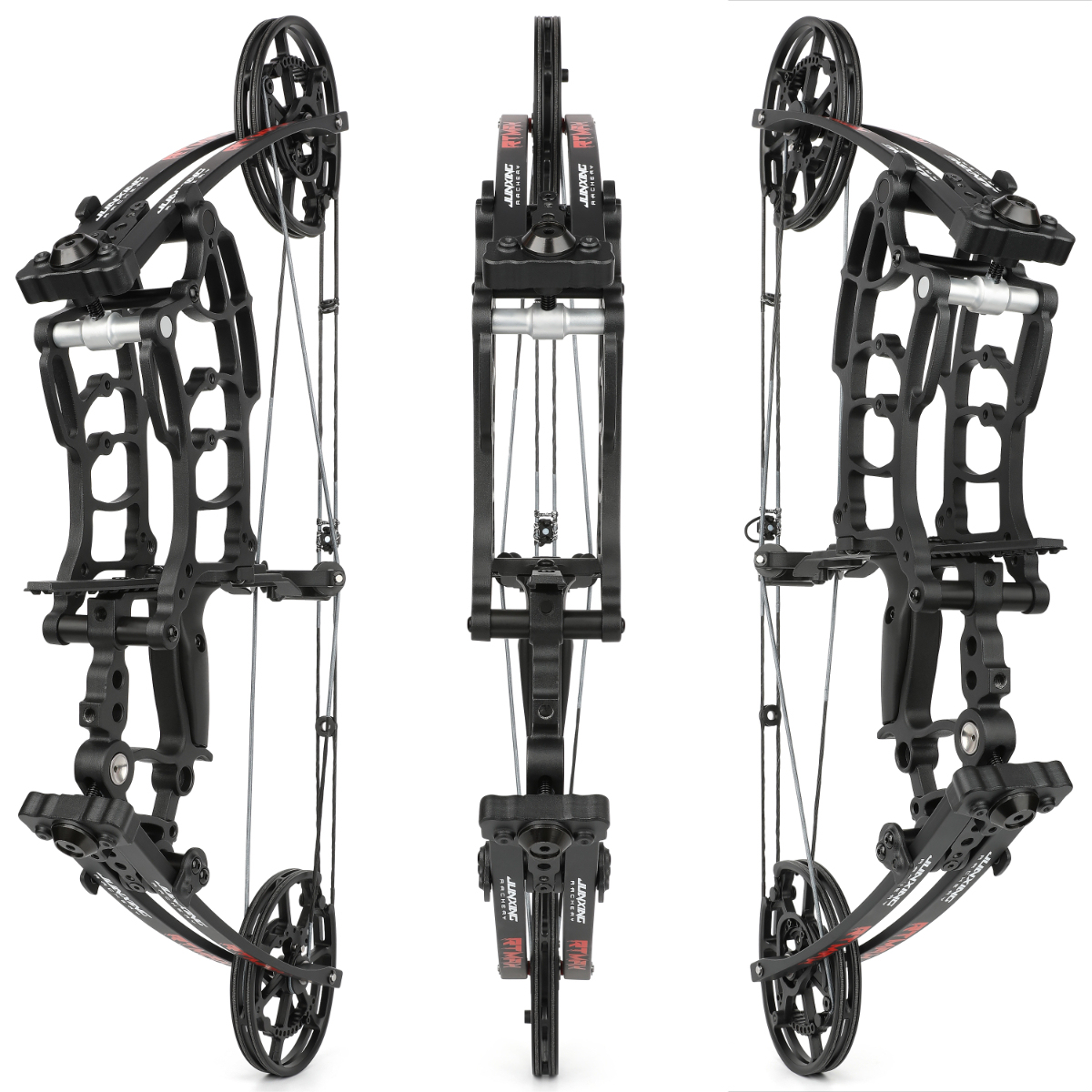 Junxing M109ka Dual-Use Compound Bow 27'' Hunting Steel Ball Arrows