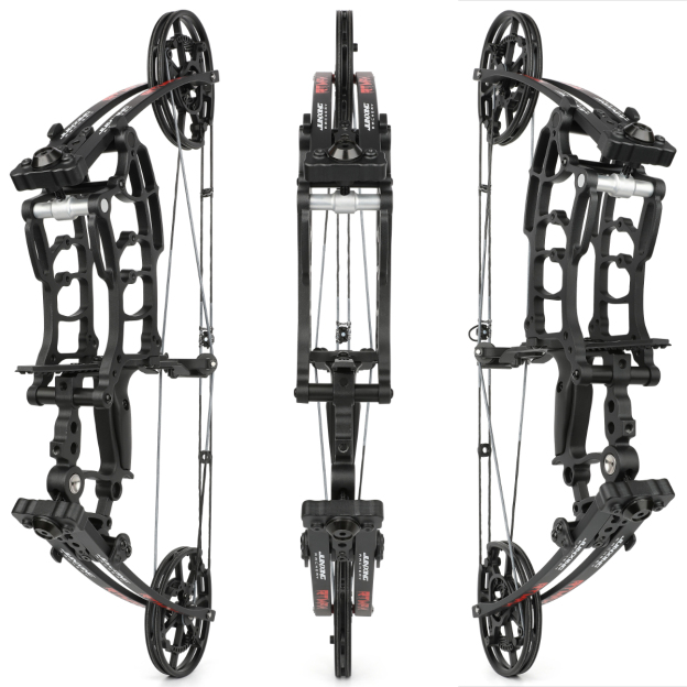 Junxing M109ka Dual-Use Compound Bow 27'' Hunting Steel Ball Arrows