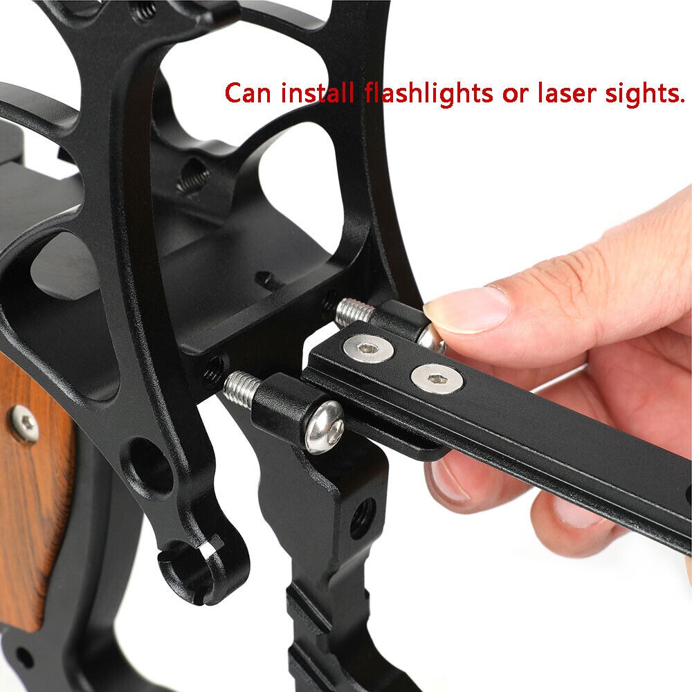 CNC Compound Bow Steel Ball Arrow Dual-use 17" 30-75lbs RH LH