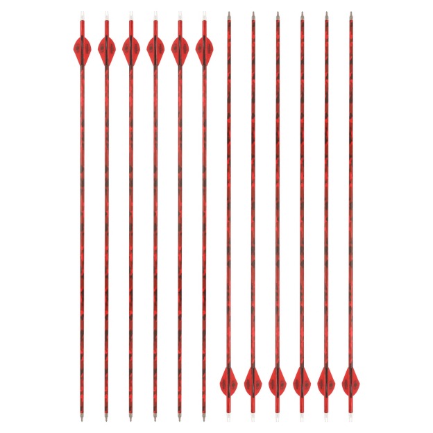 Carbon Arrow 30" Spine 500 Screw Tips Compound Recurve Bow Hunting