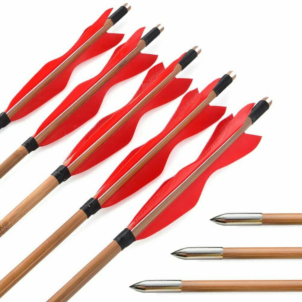 Handmade Bamboo Arrows for Recurve & Traditional Bows
