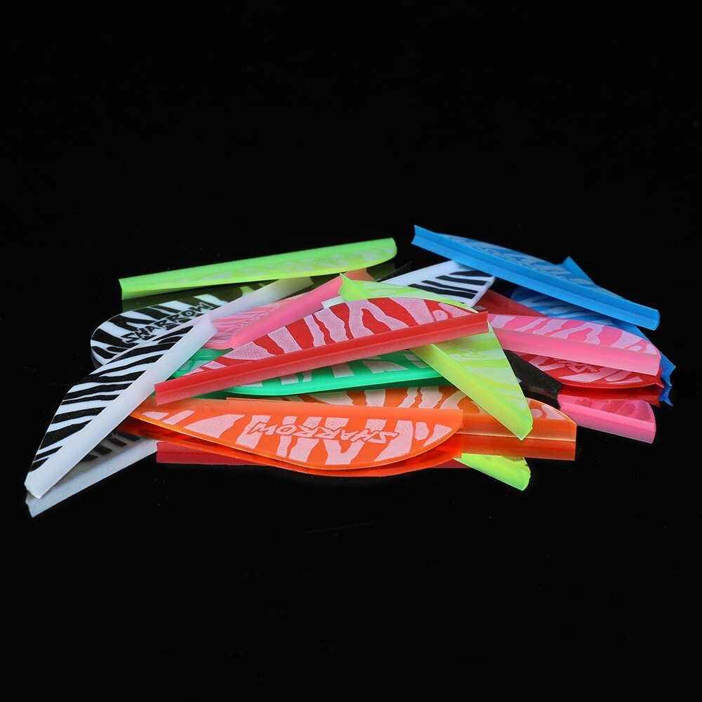 Rubber Arrow Vanes 2" for Target and Hunting Arrows