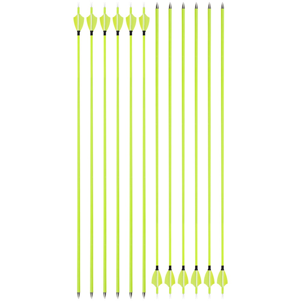 Carbon Arrows High-Visibility Target and Hunting SP1500 Feathers