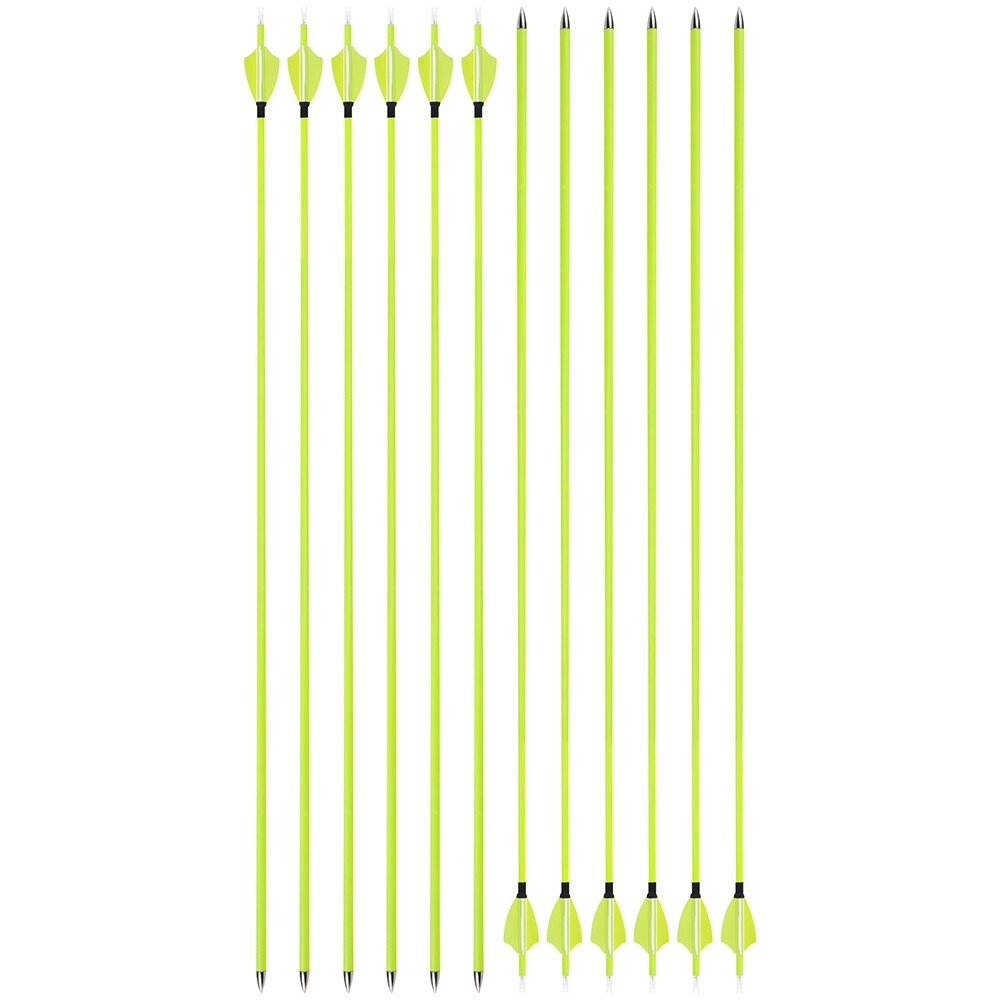 Carbon Arrows High-Visibility Target and Hunting SP1500 Feathers