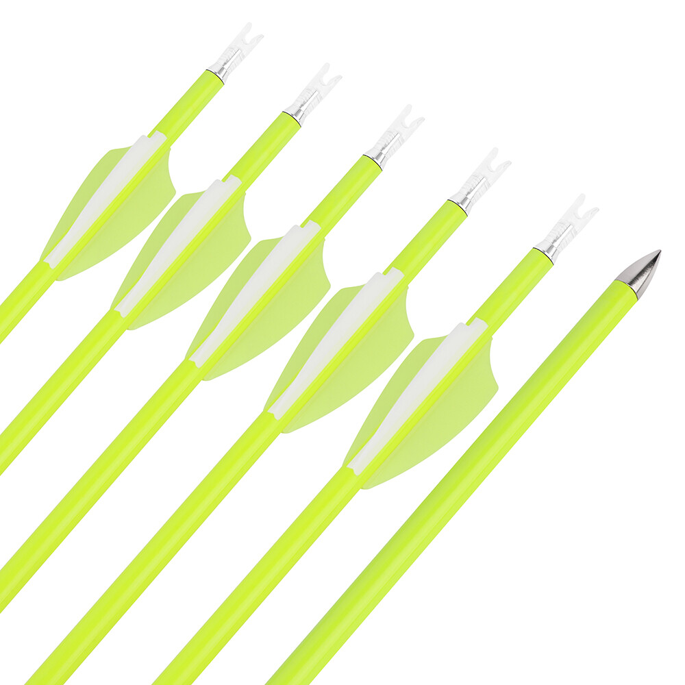 30" 1500 Spine Carbon Arrows Youth & Beginner Training Arrows