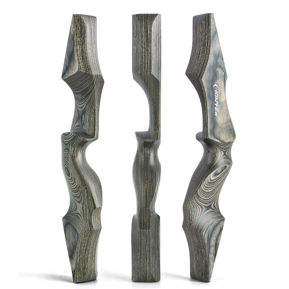 BLACK HUNTER Takedown Recurve Bow Set Premium Bamboo Traditional