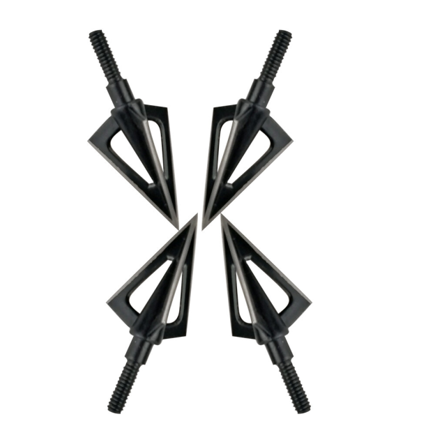 3-Blade Hunting Broadheads 100 Grain Arrow Tips Triple-Blade