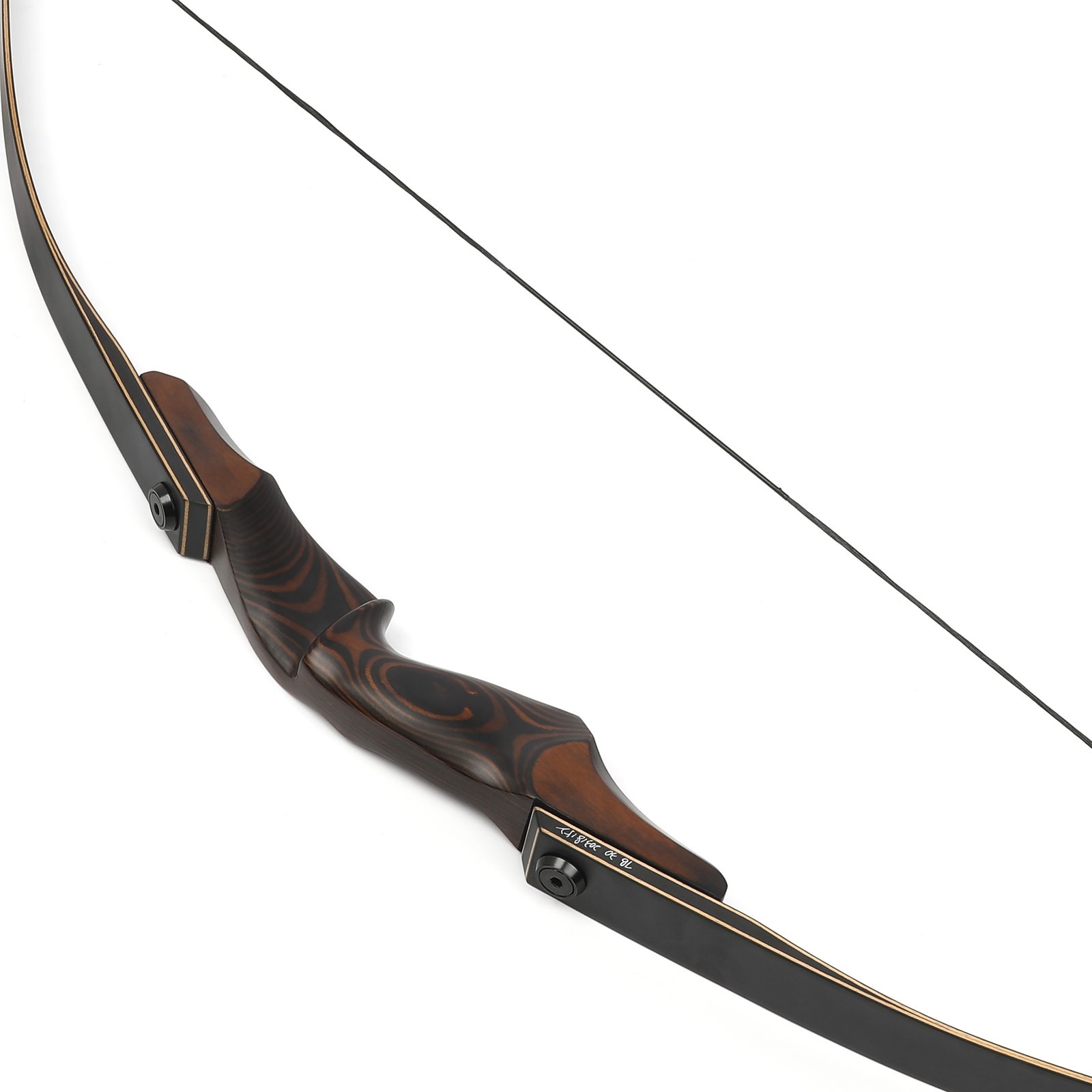60" Traditional Recurve Bow Hunting Set 25-60lbs