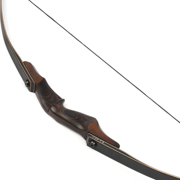 60" Traditional Recurve Bow Hunting Set 25-60lbs
