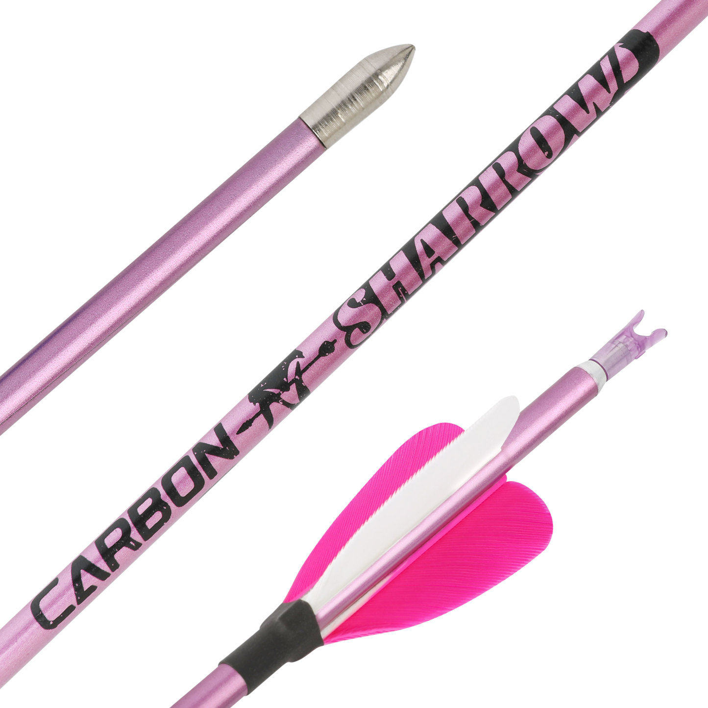 Feather Arrow Pure Carbon ID4.2mm SP400-1000 Compound Bow Recurve Bow