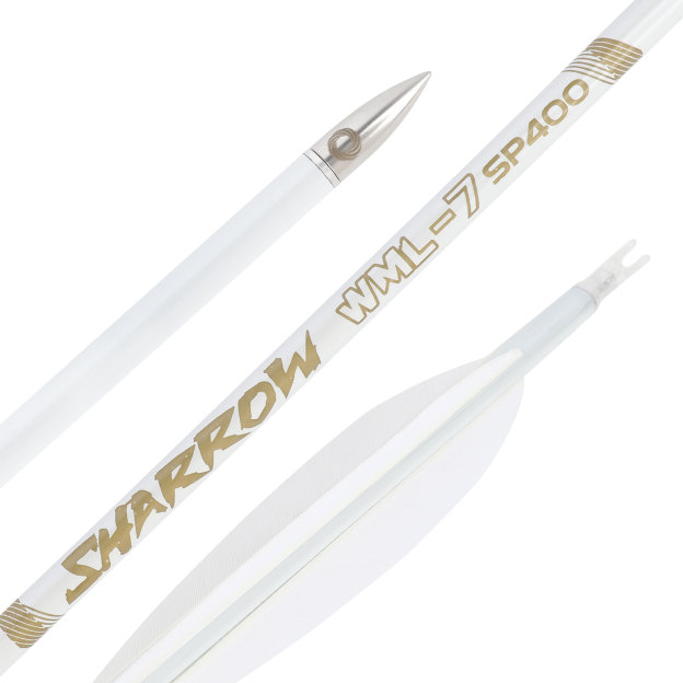 Hunting Fletched Arrows Pure Carbon Feather Spine 400-800