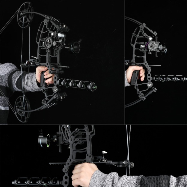 Junxing M109ka Dual-Use Compound Bow 27'' Hunting Steel Ball Arrows