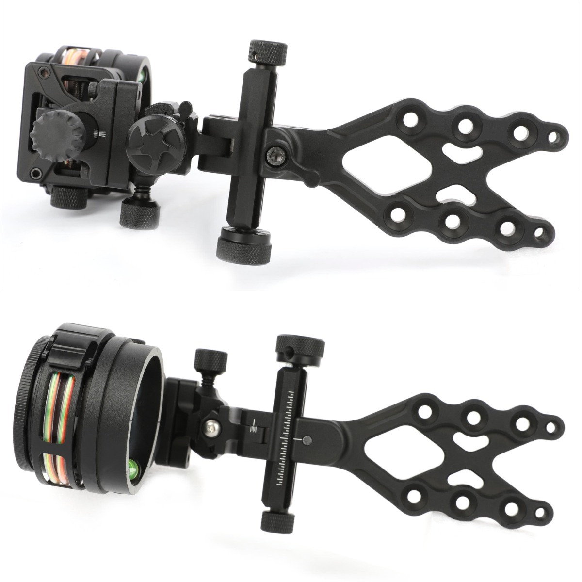 Topoint TX1550 Micro Adjustable Compound Bow Sight 5-Pin CNC Hunting