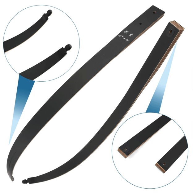 Black Hunter Takedown Recurve Bow Hunting Set 60" LH RH