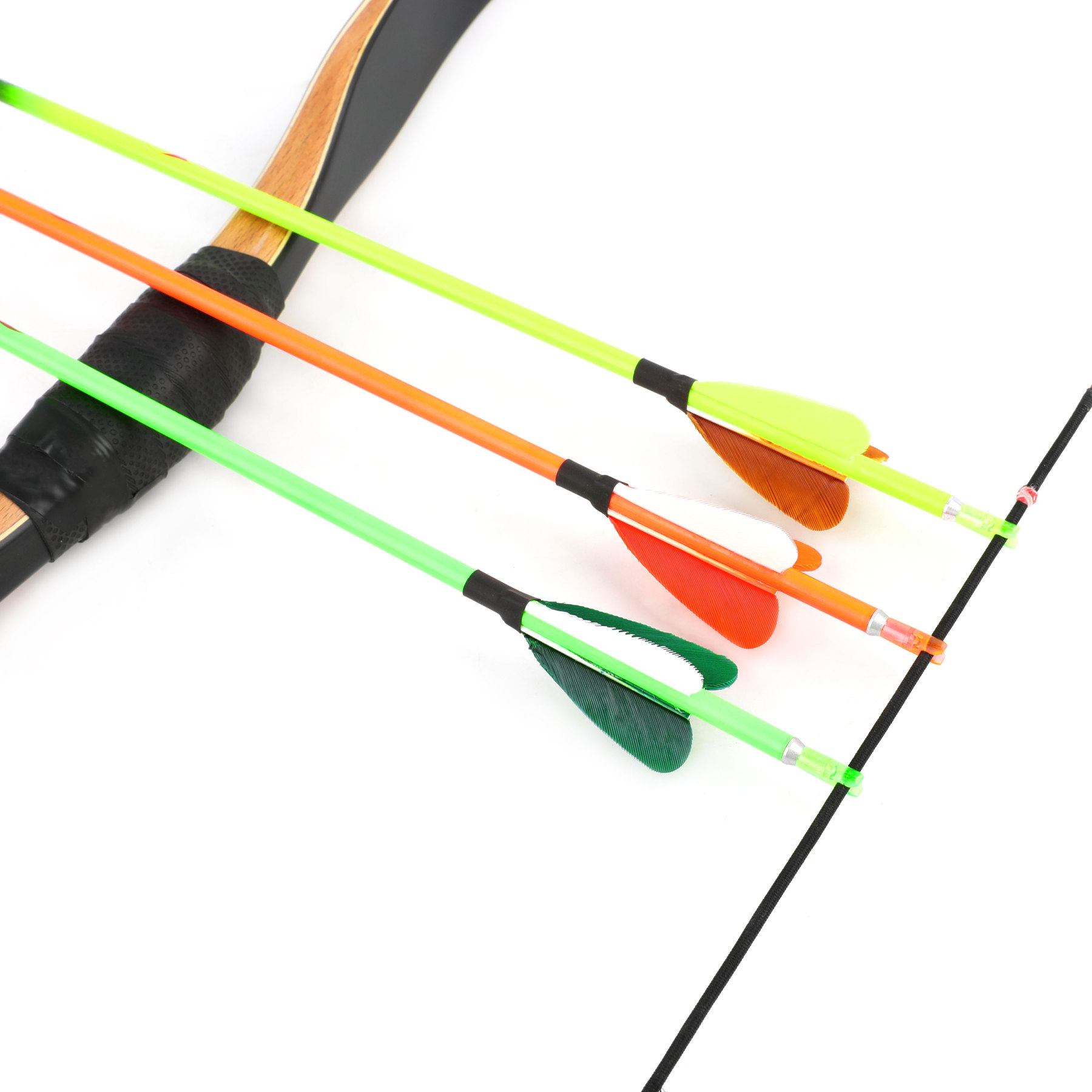 32" 24T Pure Carbon Arrow Spine 400-1000 ID4.2mm Feathers