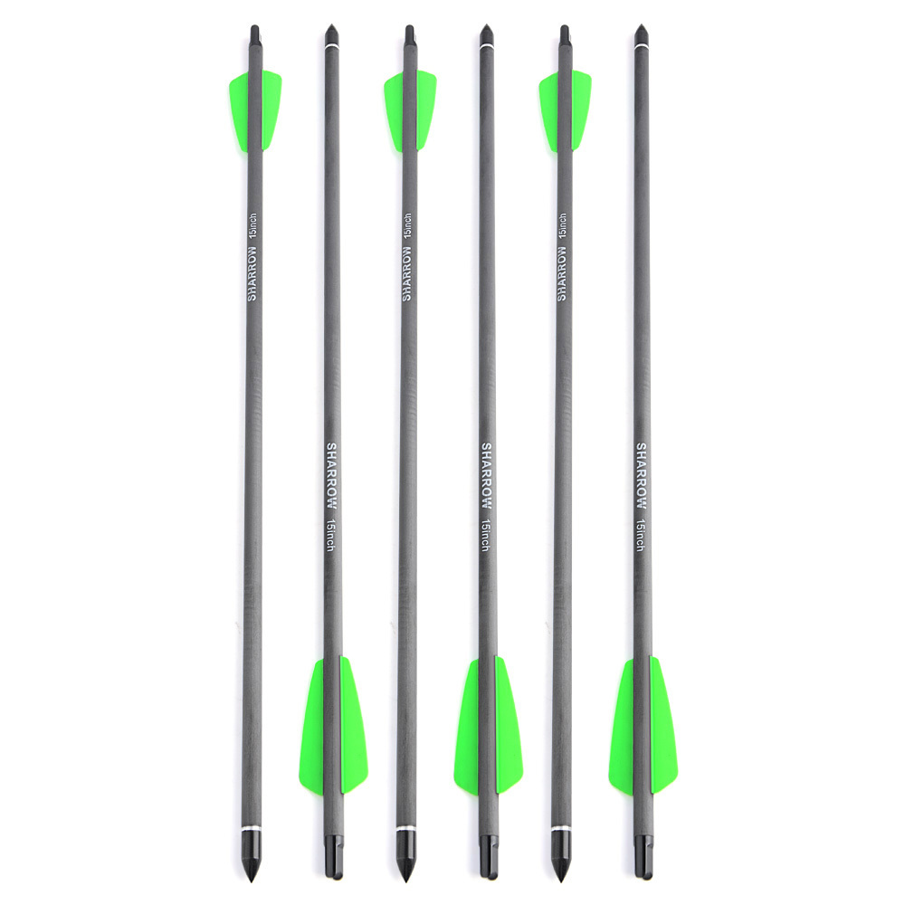 Carbon Arrows Bolt 7.5" 15" Broadhead Field Archery Mini Bow Hunting