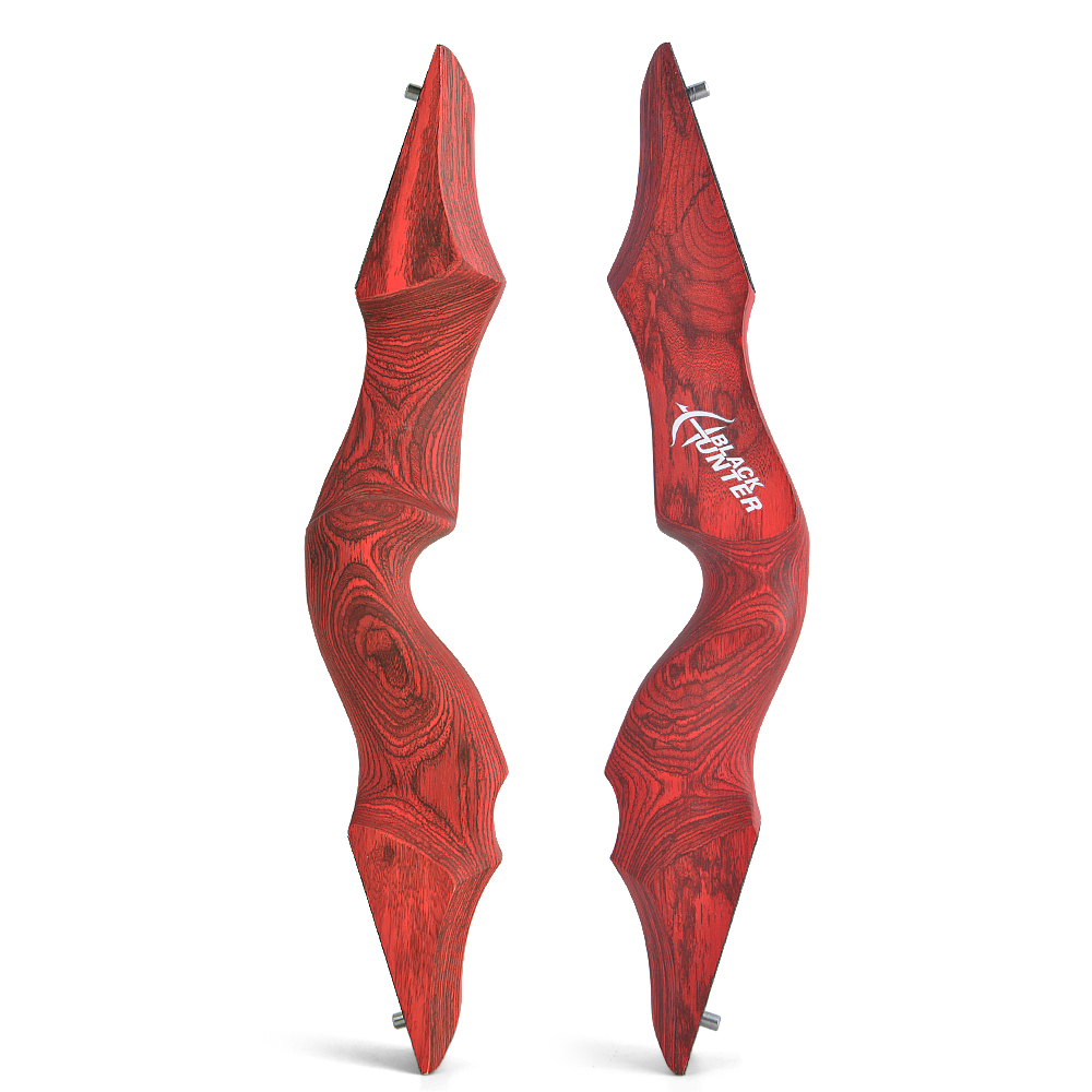 Black Hunter Recurve Bow and Arrow Set Adult Beginner Hunting LH RH