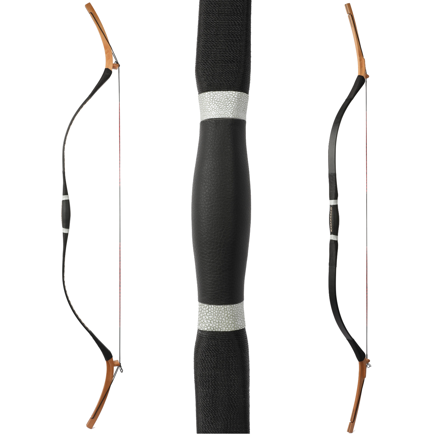 Manchu Qing Traditional Bow Longbow 64'' One-Piece Wooden