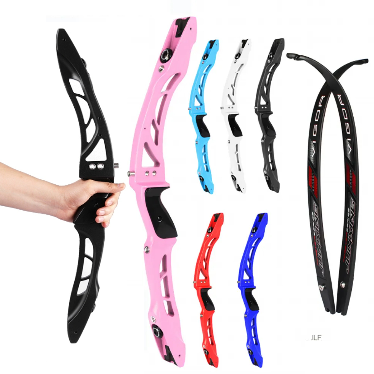 JUNXING F165 ILF Recurve Bow 68 inch 20-40 lbs For Adult Practice 