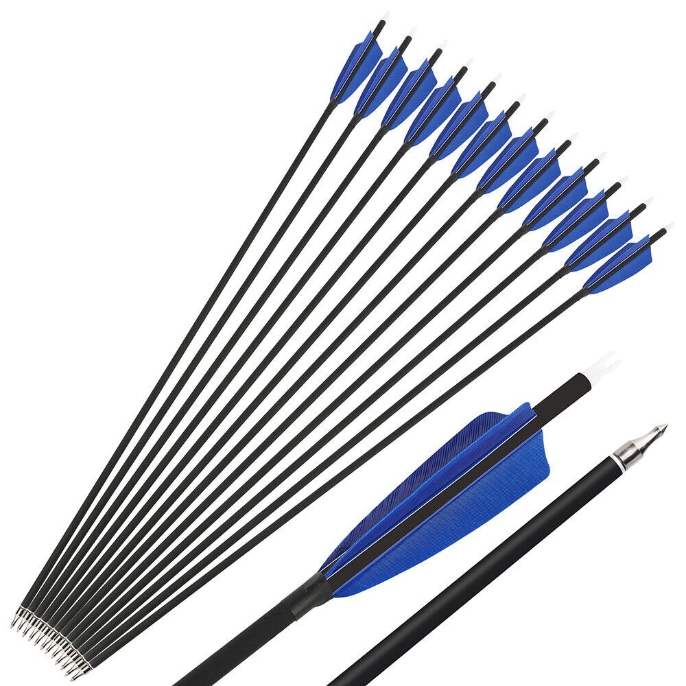 Carbon Arrows Turkey Feather Spine 500 Archery Hunting Practice