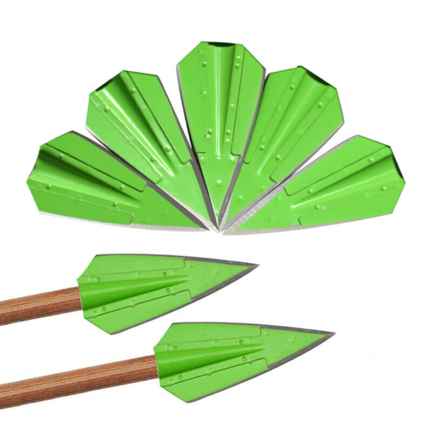 Hunting Broadheads Traditional Arrow Tips for Wood & Bamboo Arrows