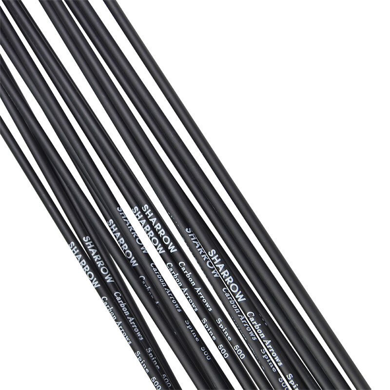 500 Spine Carbon Arrows Target & Hunting Compound & Recurve Bows