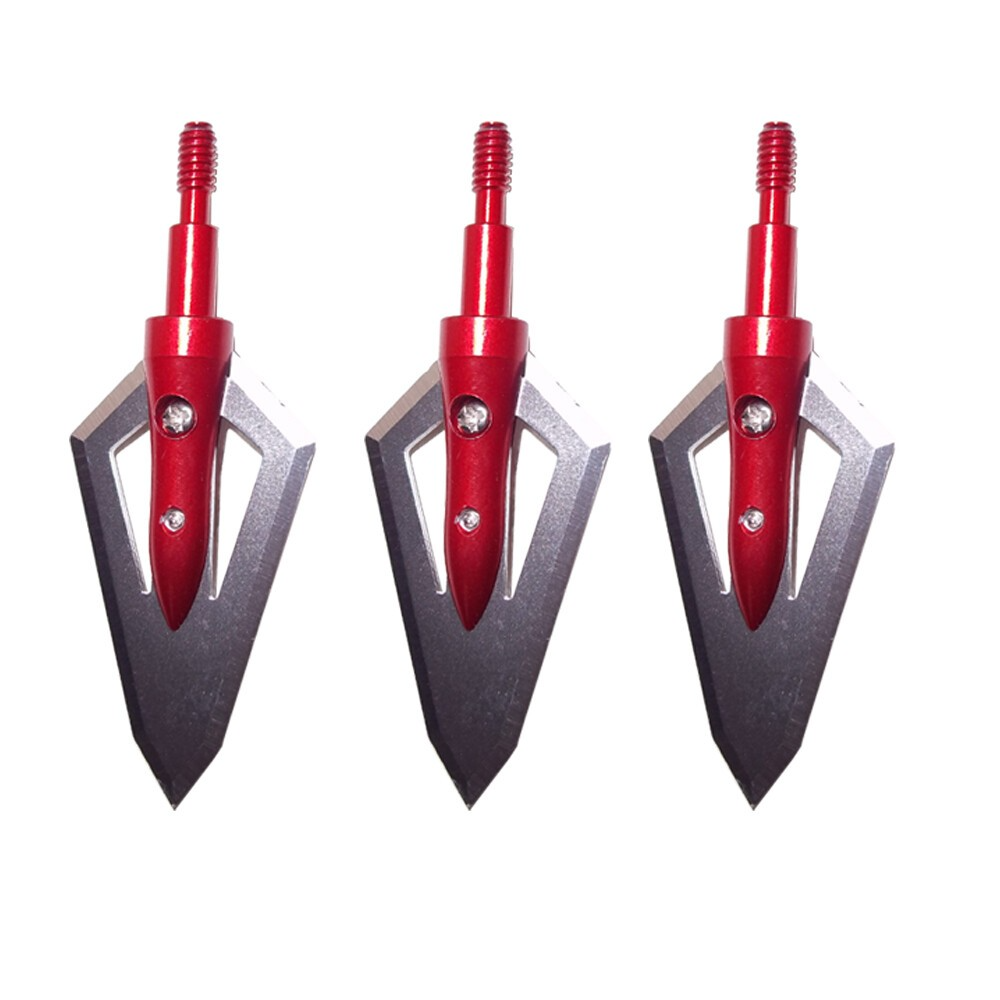 100 Grain Broadheads with Case Hunting & Target Screw-In