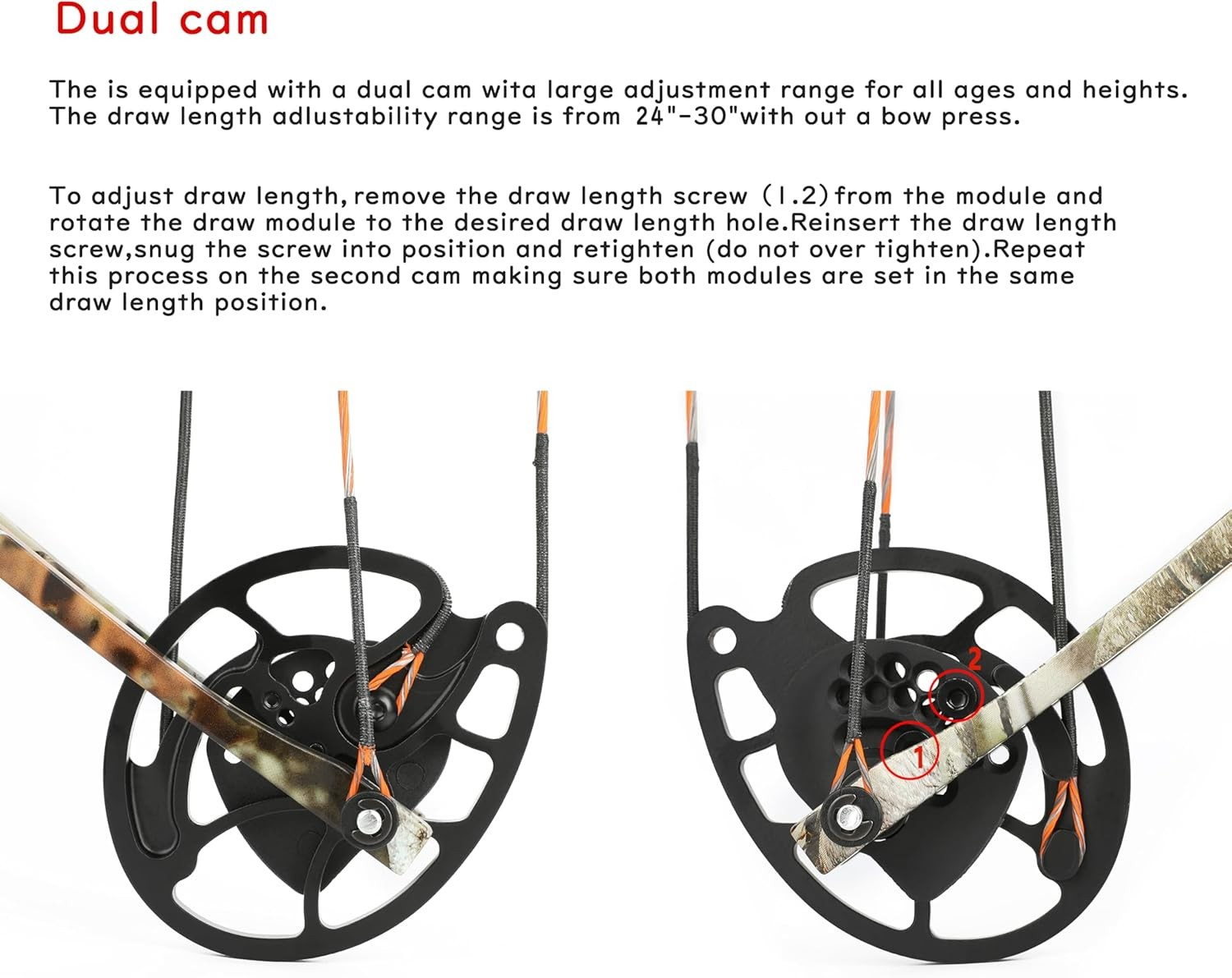 Junxing M121A Hunting Compound Bow Set 70lb