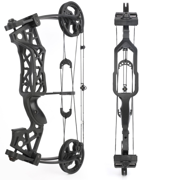 Dual-Use Compound Bow – Archery & Steel Ball Shooting LH RH