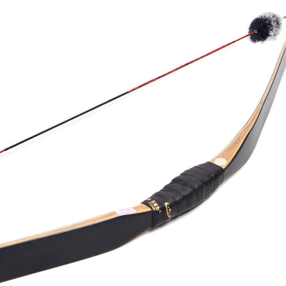 Traditional Bow 15-50lbs Archery Handmade Hunting Recurve bow 58 inch