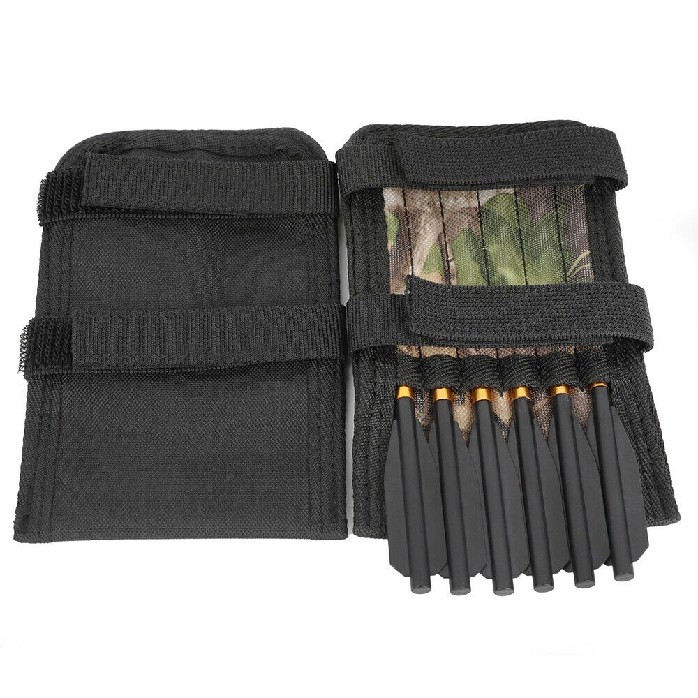 Archery Arrow Quiver Bag Bolt Pocket Holder Crossbow Hunting Target