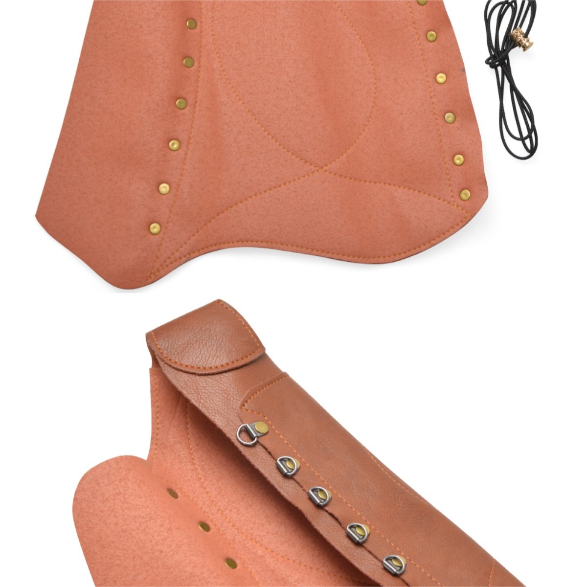 Full-coverage arm guard preventing bowstring hits