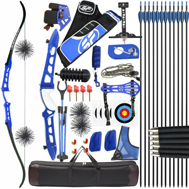 Junxing F158 Target Recurve Bow Set 68" 18-40lbs Adult Beginners