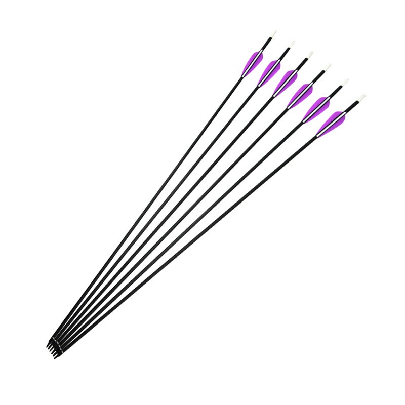 Carbon Archery Arrows 500 Spine for Target Practice & Field Shooting