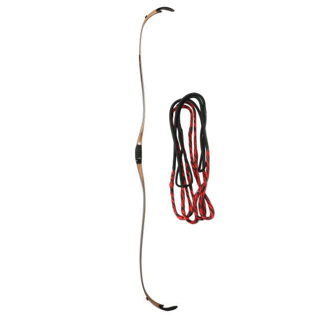 56" Archery Traditional Longbow Kit 20–45lbs RH/LH Laminated Bow