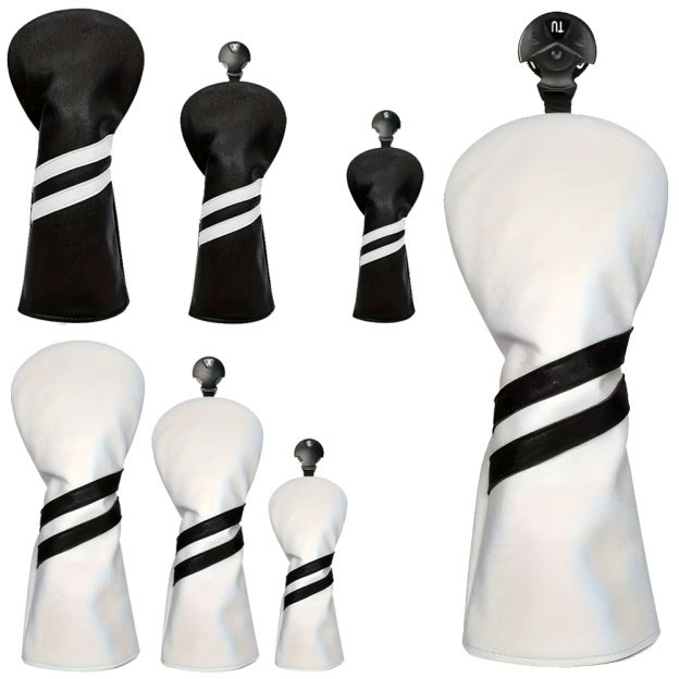 Golf Club Headcover PU Protector Gear Prevent Friction Outdoor Golf 